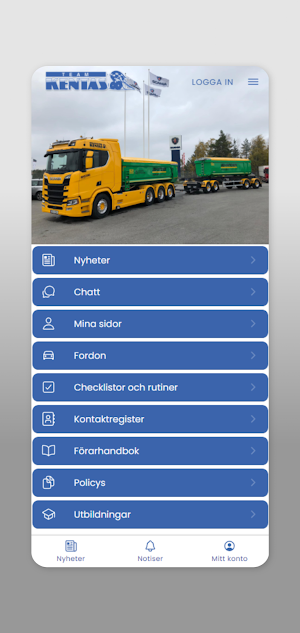 Kentas Last och Schakt AB Screenshot 0