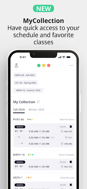 MyProfessor Screenshot 1