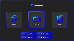 IPTV Stream Player TV Screenshot 1
