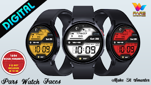 Colorful Digital Watch Face Screenshot 1