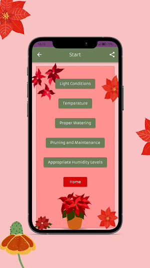 Poinsettia Plant Care Screenshot 1