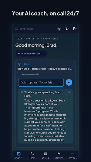 Pelaris: AI Fitness Coach Screenshot 0