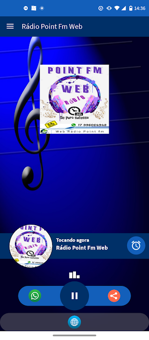 Rádio Point FM Web Screenshot 0