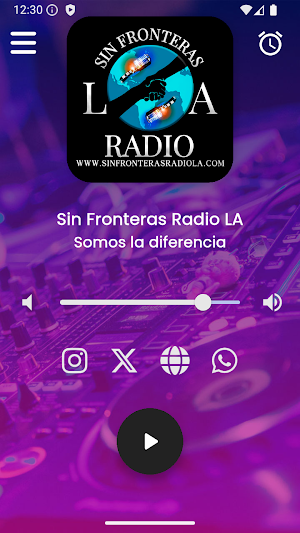 Sin Fronteras Radio LA Screenshot 0