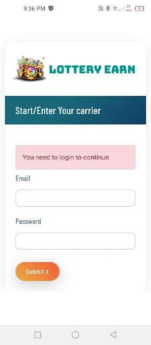 Lottery Earn Screenshot 3