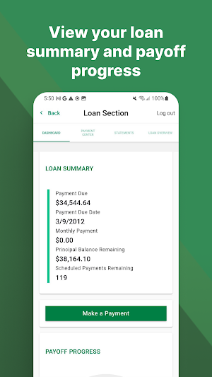 Service Finance Borrower App Screenshot 1