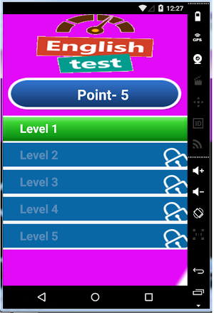English Level Test Screenshot 3