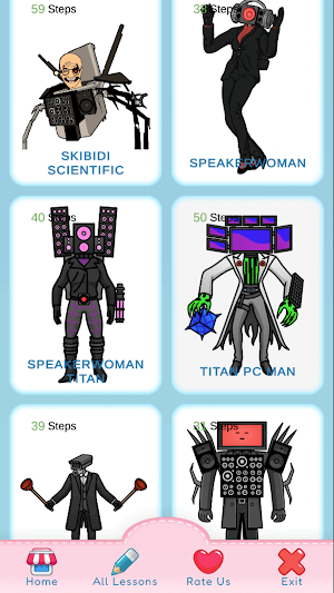How to draw skibibi Screenshot 2