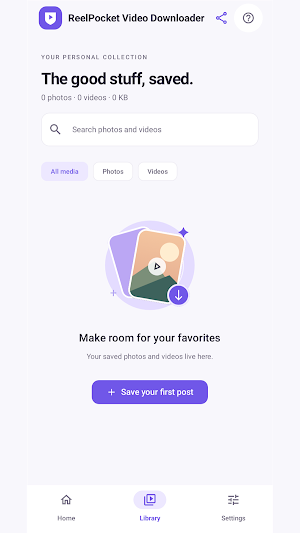 ReelPocket Video Downloader Screenshot 1