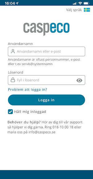 Caspeco Cloud Screenshot 0