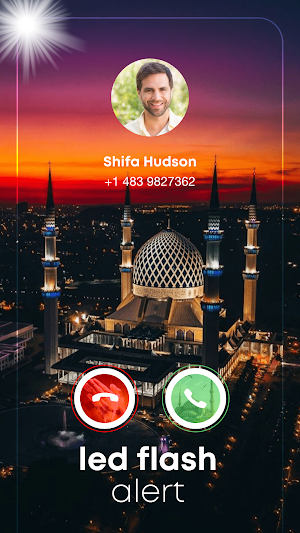 Islamic Call Screen, Wallpaper Screenshot 1