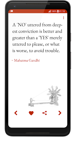 Gandhi Quotes - Daily Quotes Screenshot 3