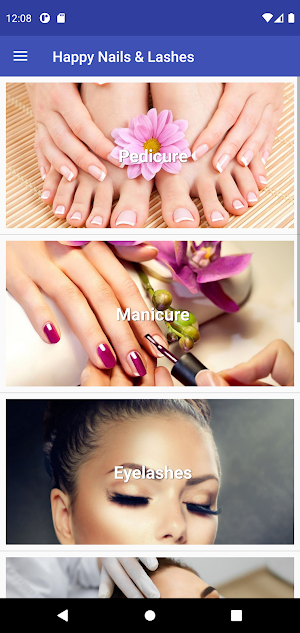 Happy Nails and Lashes Screenshot 1