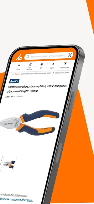 Hoffmann Group eShop Screenshot 1