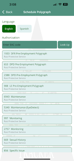 Probation Parole Tracker Screenshot 3