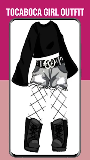 Toca Boca Girl Outfit Screenshot 0