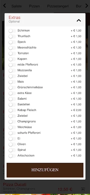 Pizza Bella Wies Screenshot 2