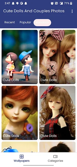 Cute Dolls And Couples Photos Screenshot 2