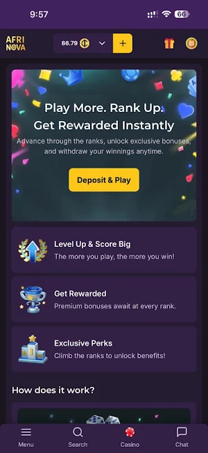 AfriNova - Fly.Spin.Win Screenshot 1