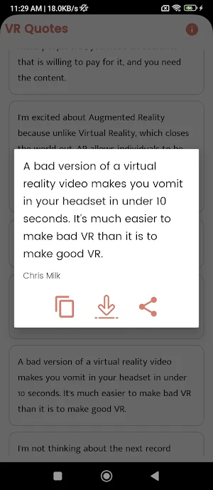 VR Quotes and Sayings Screenshot 3