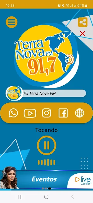 Terra Nova FM Screenshot 1