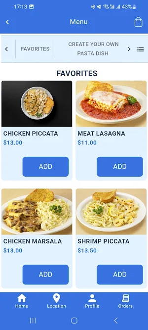 Presto Pasta Screenshot 3