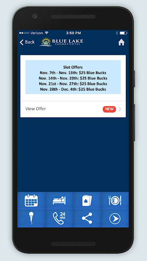 Blue Lake Casino & Hotel Screenshot 2