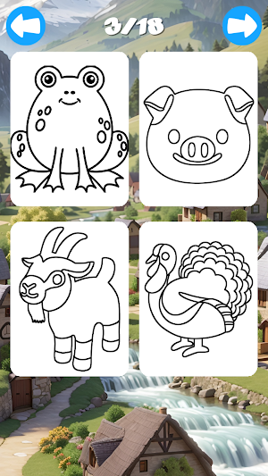 Coloring Book : Paint Animals Screenshot 2