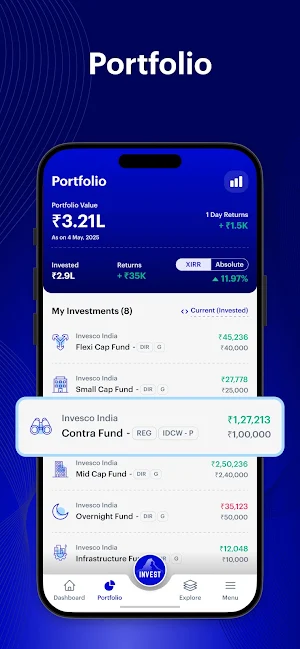 Invesco Mutual Fund Screenshot 2