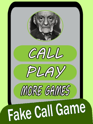 Fake Call Scary Grandpa Game Screenshot 0