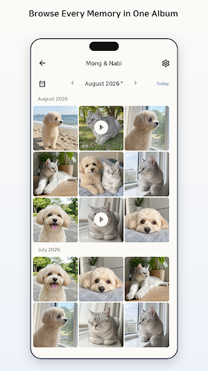 Pogaem: Photo Diary & Calendar Screenshot 3