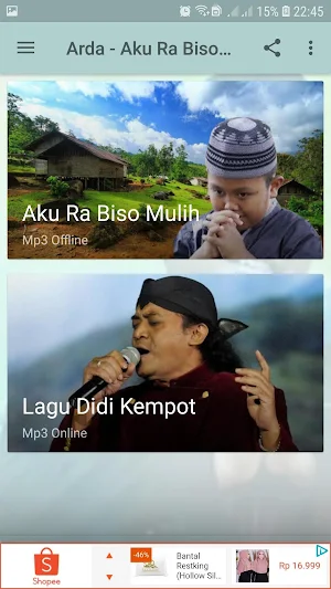 Arda - Aku Ra Biso Mulih Offline Screenshot 2