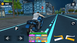 City Bike : Moto Race Games Screenshot 2
