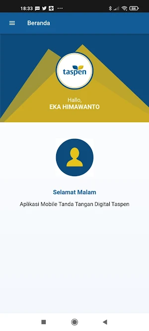 DigitalDocument Taspen Screenshot 1