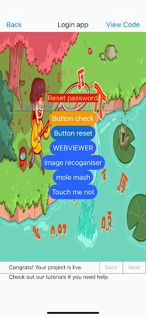 Login App Screenshot 0