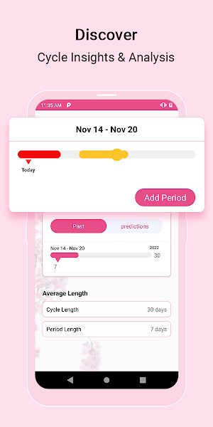 Period Tracker & Ovulation Screenshot 2