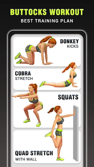 Workout App for Women - Fitness Workout at Home Screenshot 3