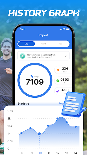 Step Tracker – Pedometer Daily Screenshot 2