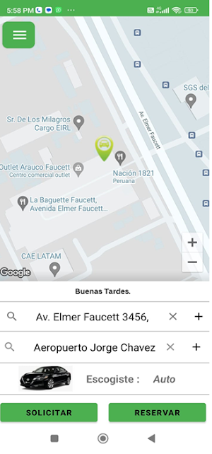 TAXI GREEN PASAJERO Screenshot 1