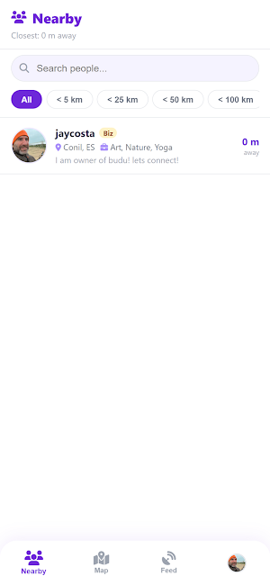 BUDU Global Networking Screenshot 0