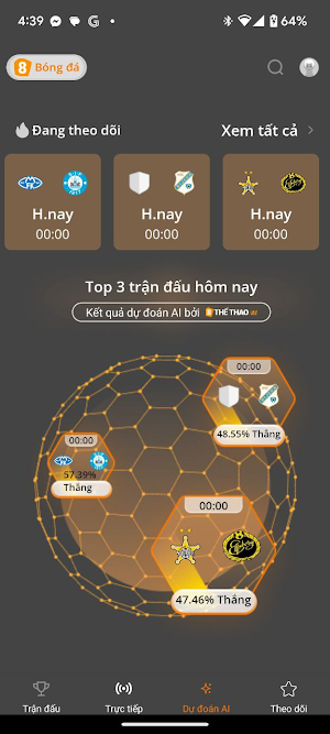 8 Thể Thao AI Screenshot 1