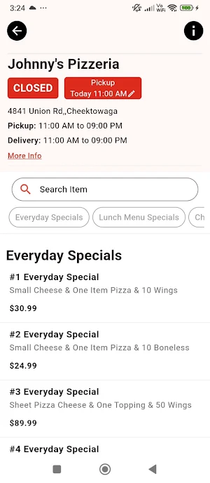 Johnny's Pizzeria Screenshot 3