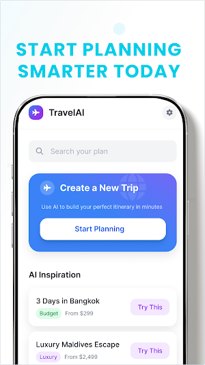 AI Planner: Travel Assistance Screenshot 2