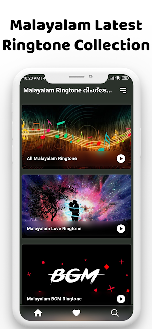 Malayalam Ringtone റിംഗ്ടോണുകൾ Screenshot 0