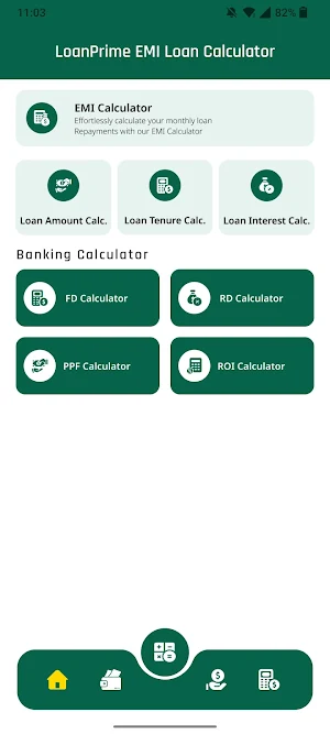 LoanPrime: EMI Loan Calculator Screenshot 0