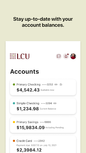 Leominster Credit Union Mobile Screenshot 2