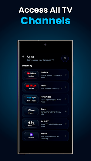 Remote Control for Samsung TV Screenshot 1