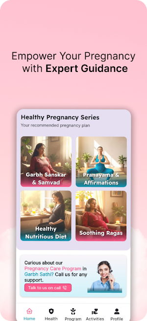 GarbhSathi - Pregnancy Care Screenshot 2