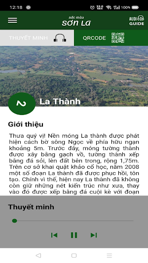 Sơn La Audio Guide Screenshot 1