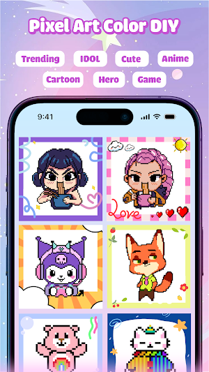 Pixel Number - DIY Coloring Screenshot 0